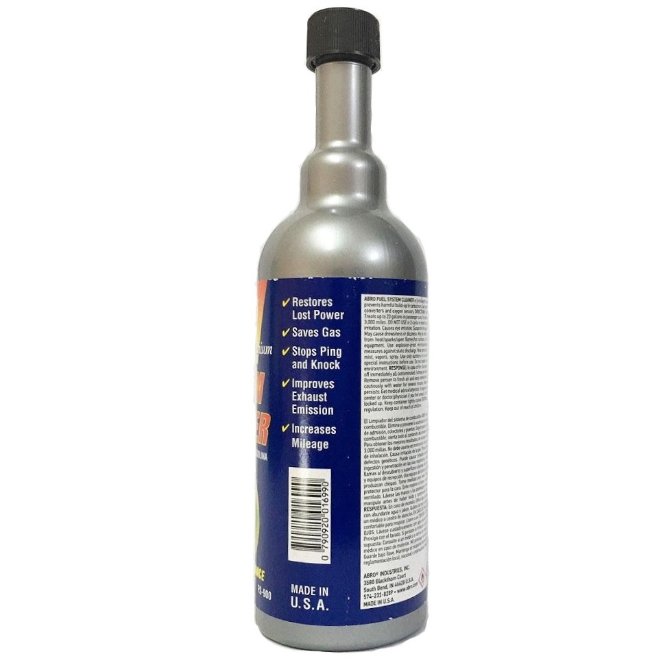 [PHỤ GIA SÚC BÉC XĂNG NHẬP MỸ] ABRO FUEL SYSTEM CLEANER 473ml