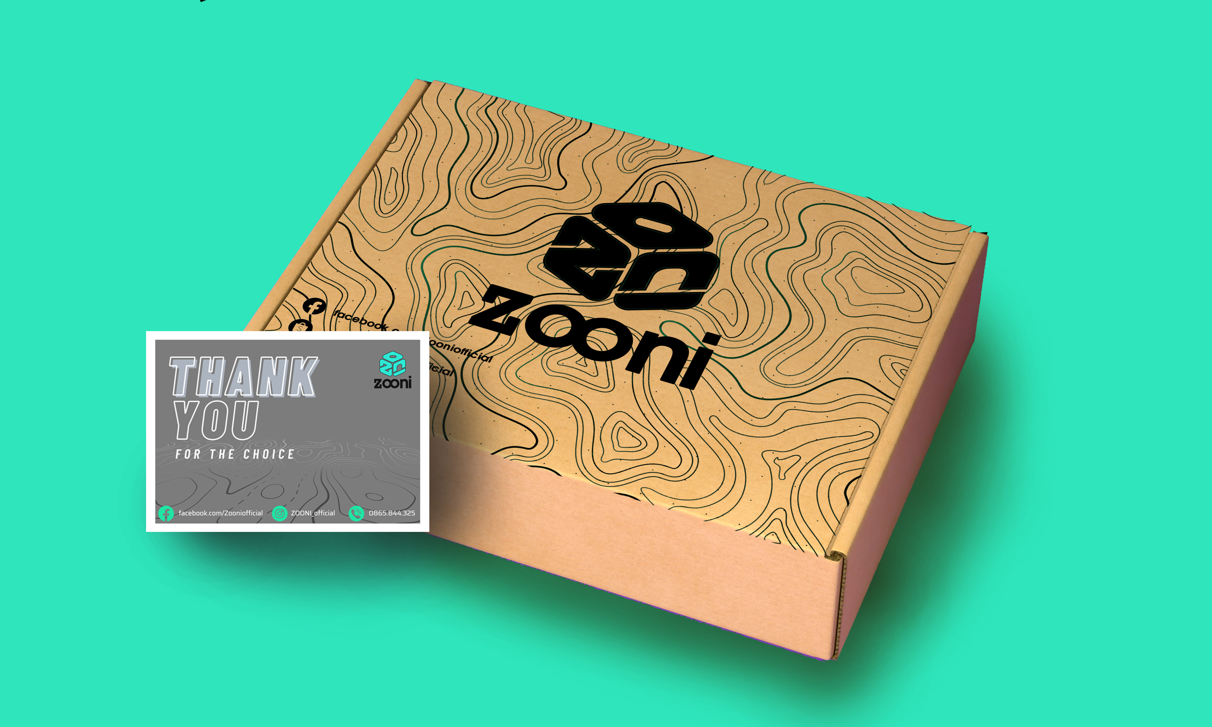 Hộp đựng sản phẩm Zooni