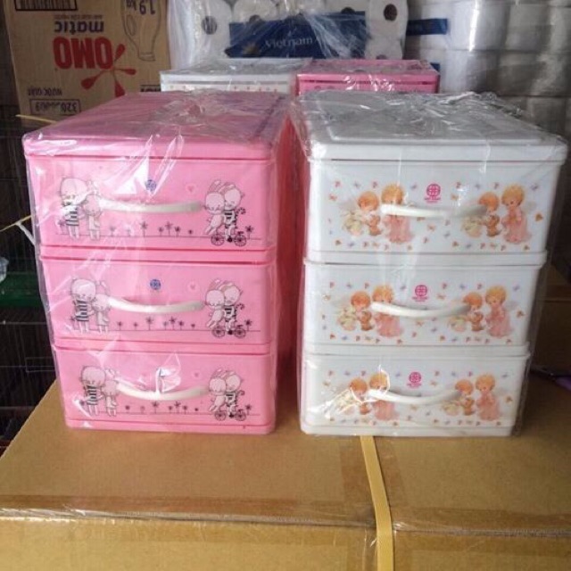 Tủ hoa mini Việt Nhật 3 tầng mã VN3623