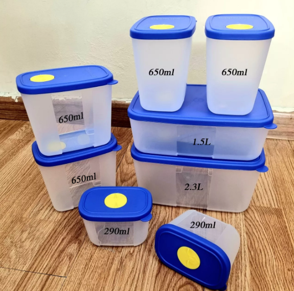 Bộ hộp trữ mát & trữ đông Tupperware Modern Set 16