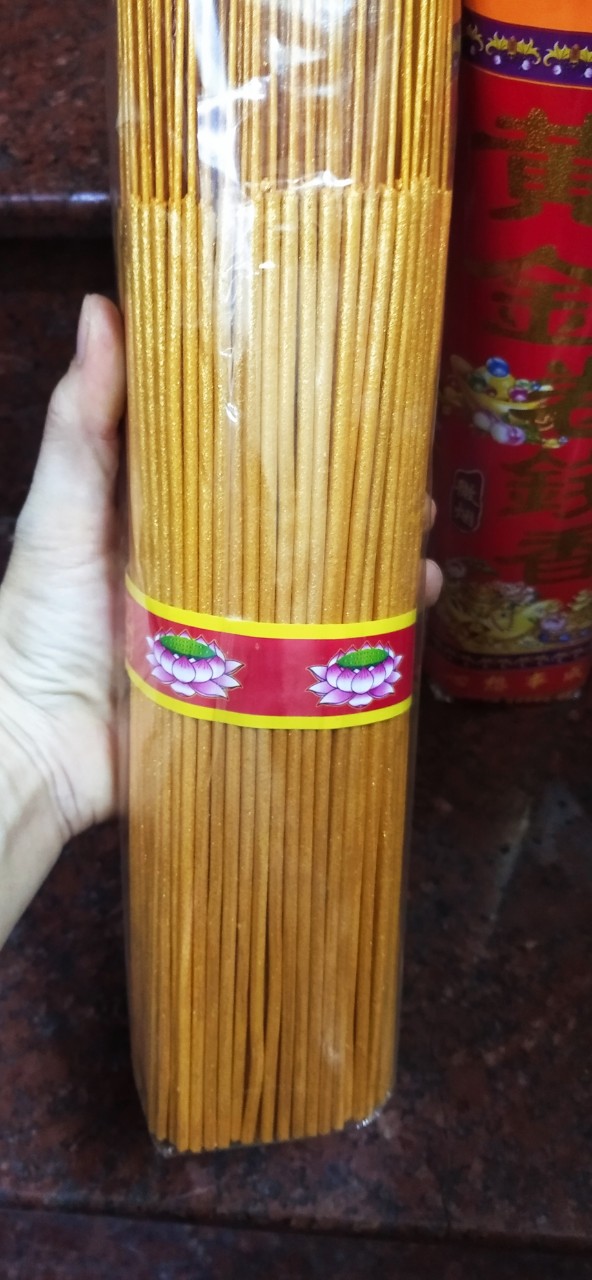1 bó 600gr nhang cuốn tàn tài lộc 32cm, 39cm