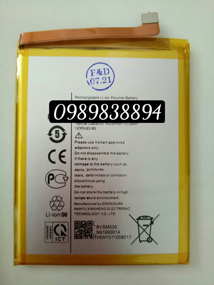 Pin vsmart active 3 / bvsm-530