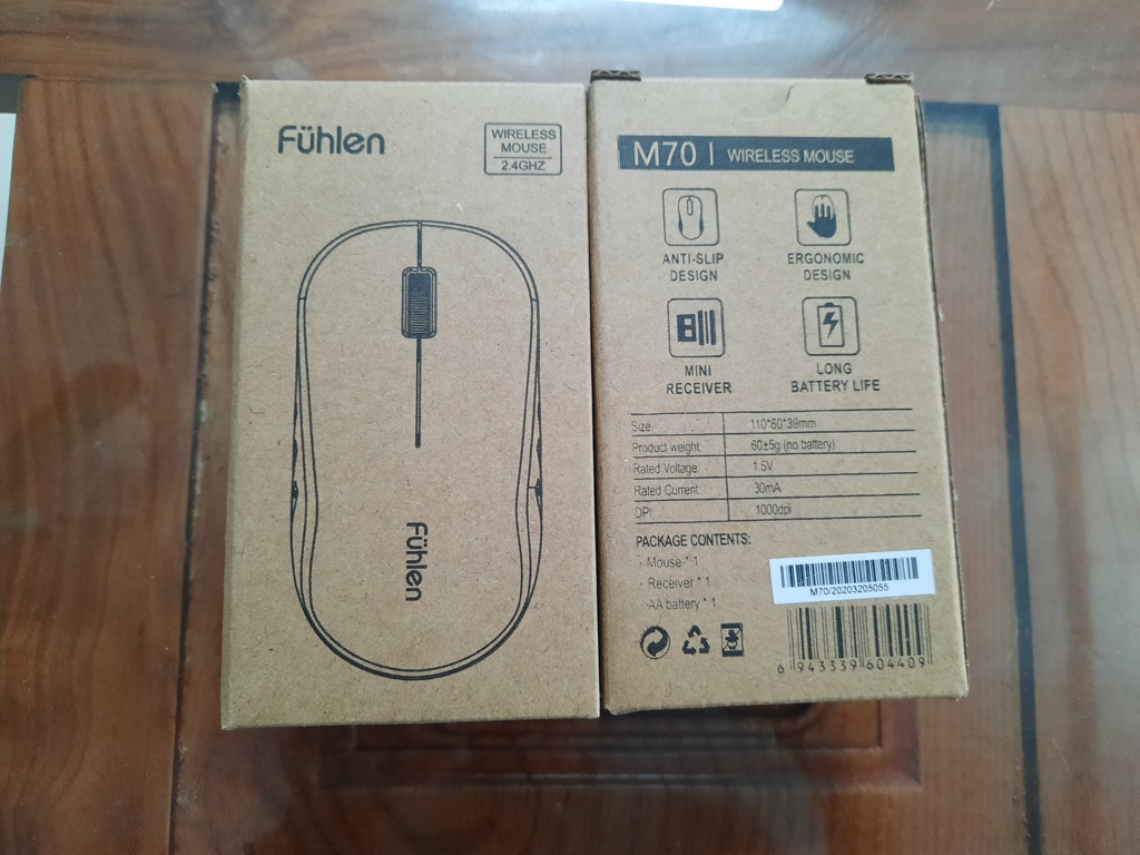 Chuột Không Dây Fuhlen M70 (Chính Hãng)