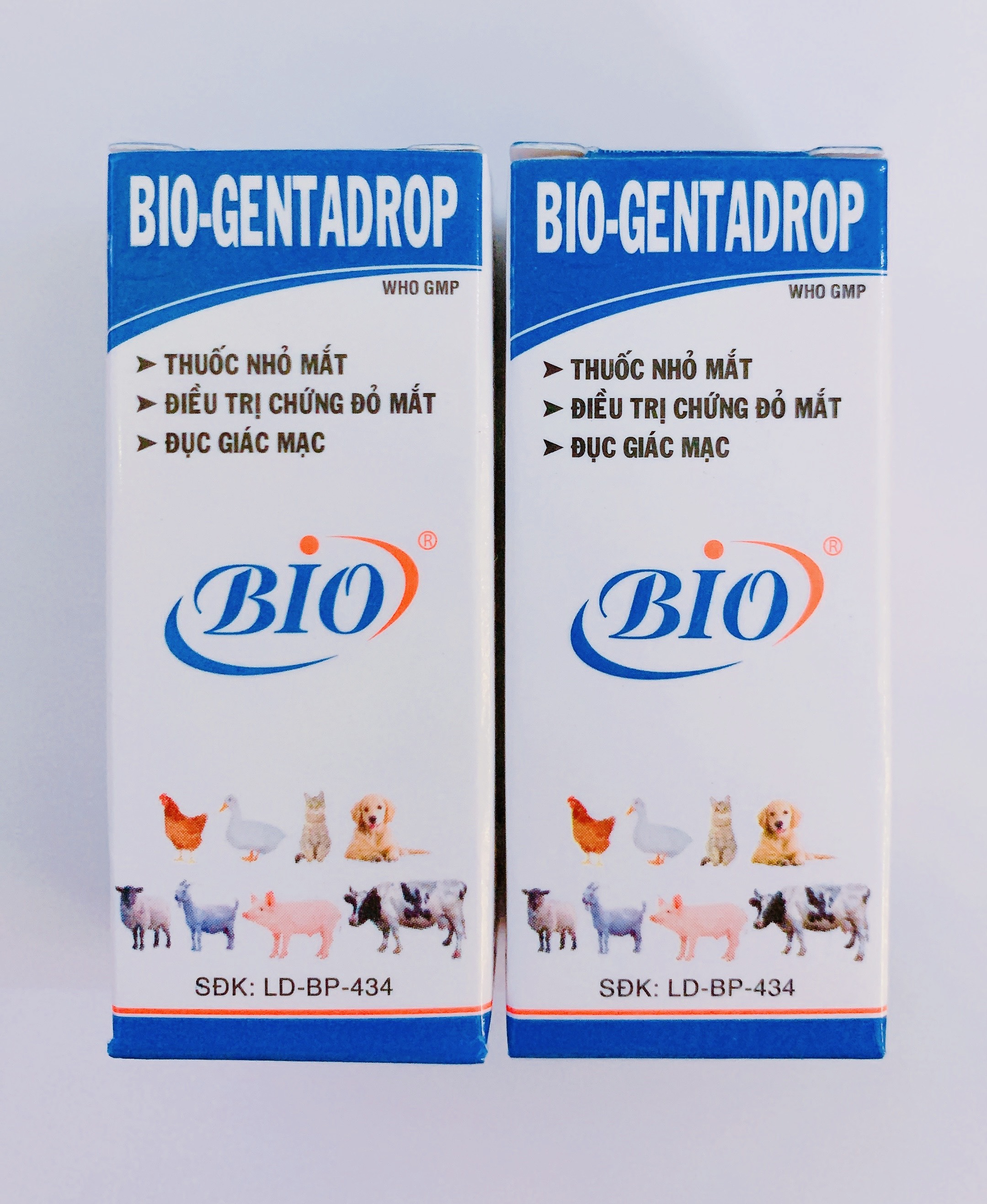 DUNG DỊCH NHỎ MẮT BIO GENTADROP CHO THÚ CƯNG CHAI 10ml
