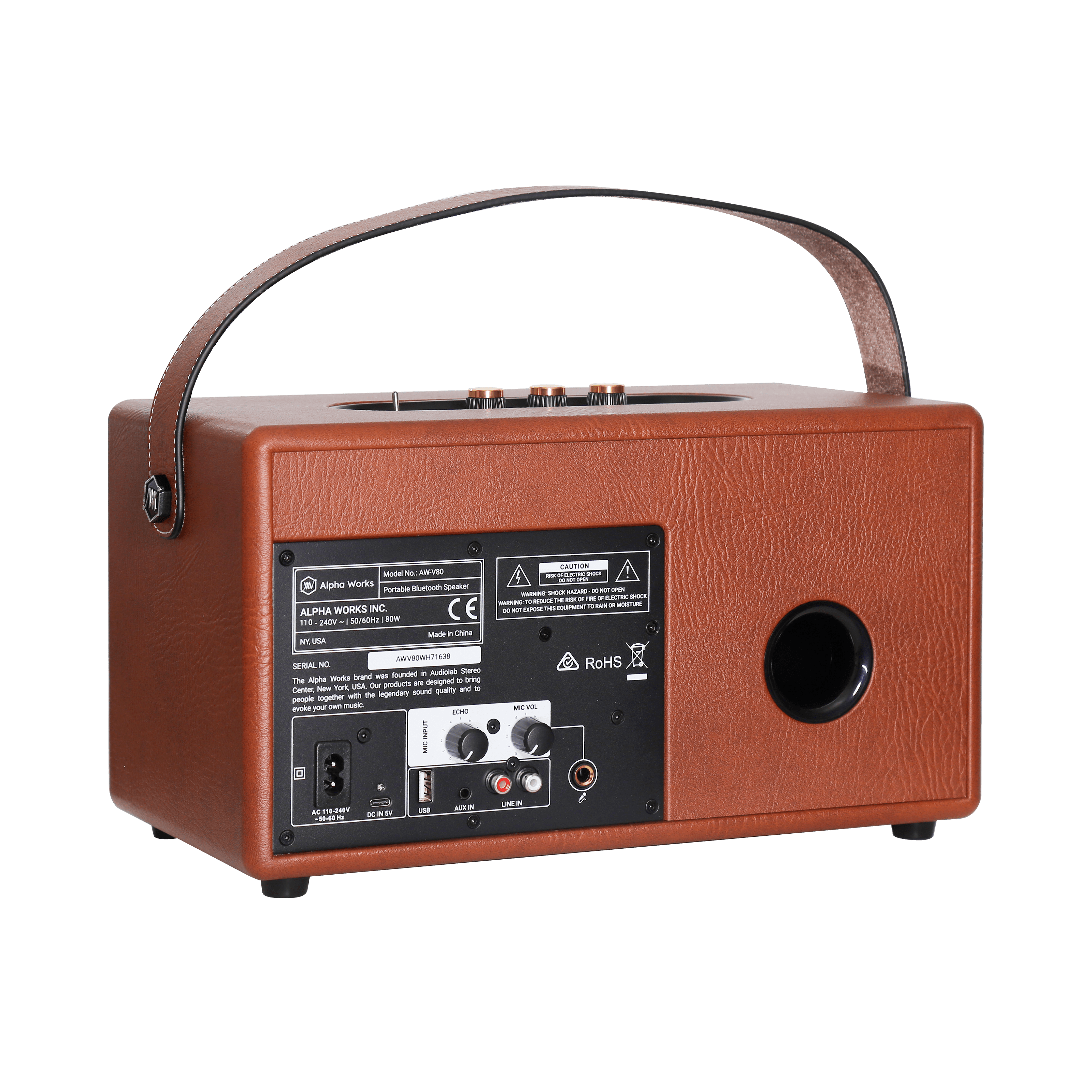 Loa Bluetooth Alpha Works AW Classic V80