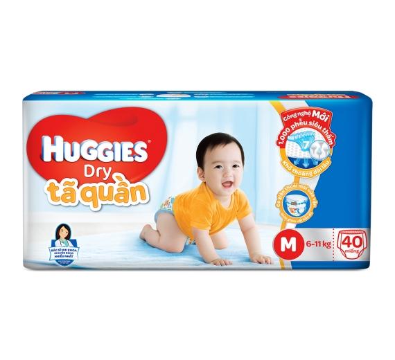 [HCM]Bỉm Huggies quần lớn M40 TA070