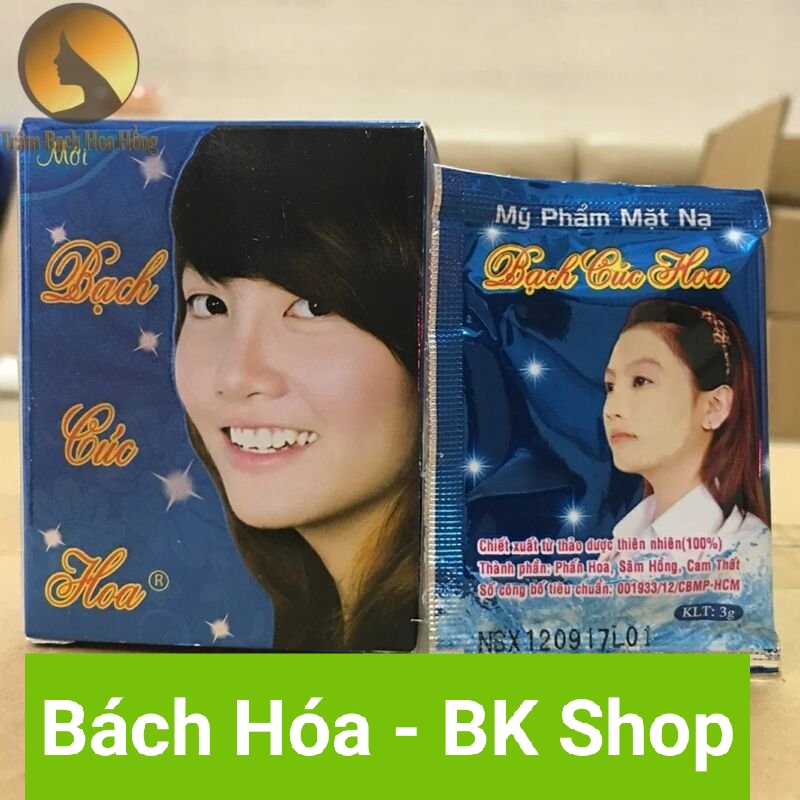 [ Cam Kết Chính Hãng ] BACH CUC HOA Dưỡng Da Giảm Sưng 30G