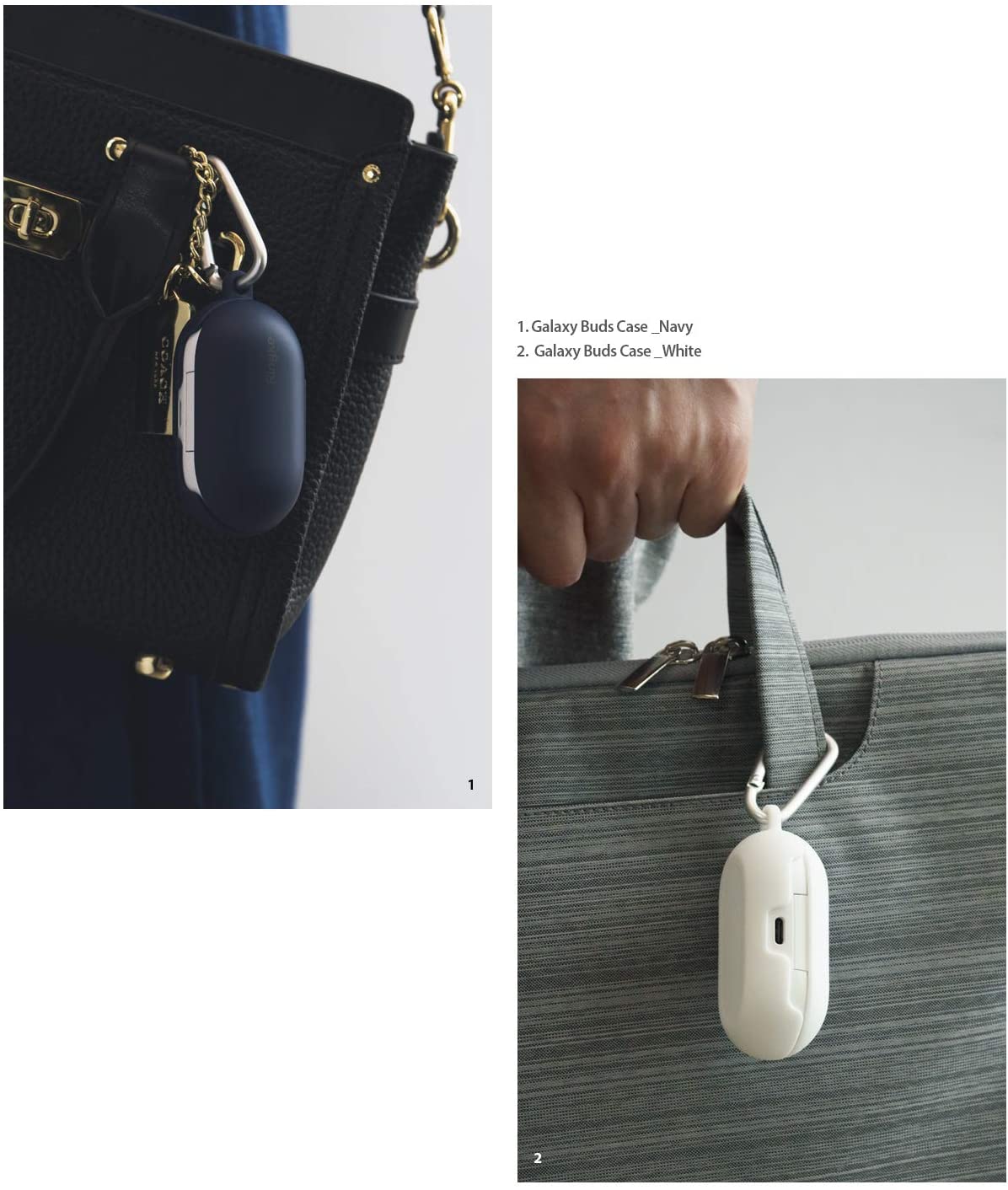 Vỏ bảo vệ Galaxy Buds / Buds+ Ringke Case Hàn Quốc (Nhiều màu) - Galaxy Buds / Buds Plus Case