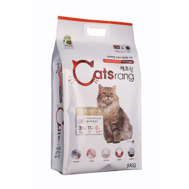 [5KG] CATSRANG- THỨC ĂN HÀN QUỐC CHO MÈO