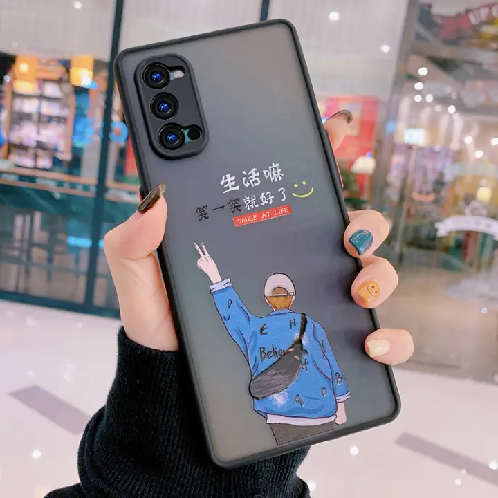 ốp Lưng Danh Cho Opporeno5 ốp điện Thoại đời Gi Reno4 Hoạt Hinh Con Trai Pro
