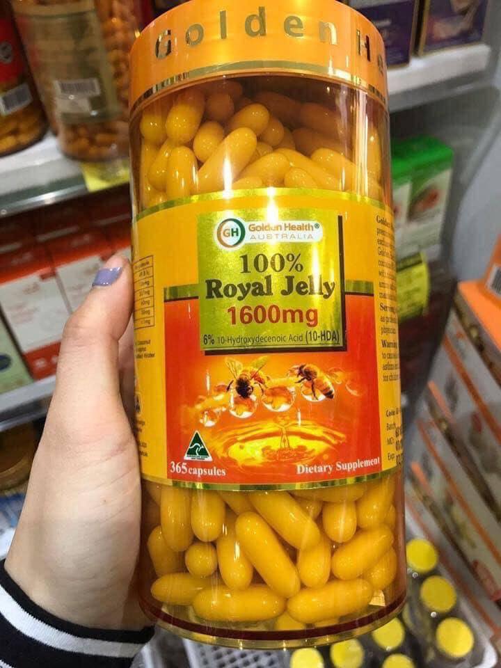 Sữa ong chúa tươi golden healthy hàm lượng 1600mg