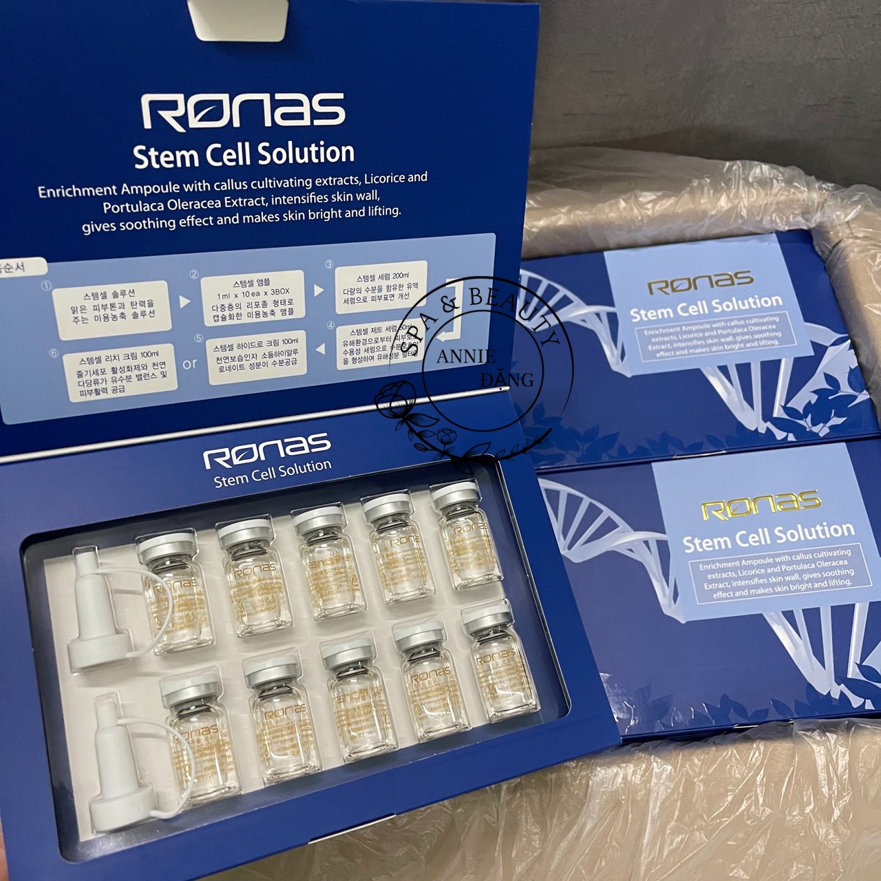 Ronas Stem Cell Solution Tinh Chất Tế Bào Gốc Phục Hồi Tái Tạo