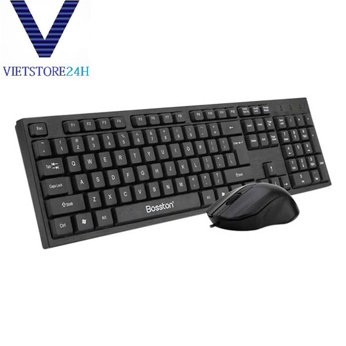 Combo phím chuột dây bosston d5300