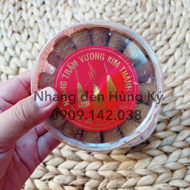 { Lốc 5 hộp} Nhang trầm cục hiệu Vương Kim Thành (Hàng chính hãng)