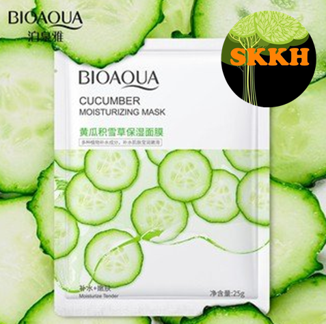 Mặt nạ dưa leo bioaqua dưỡng da mụn - mờ thâm - da trắng căng da mịn màng skkh - ceria cosmetics store