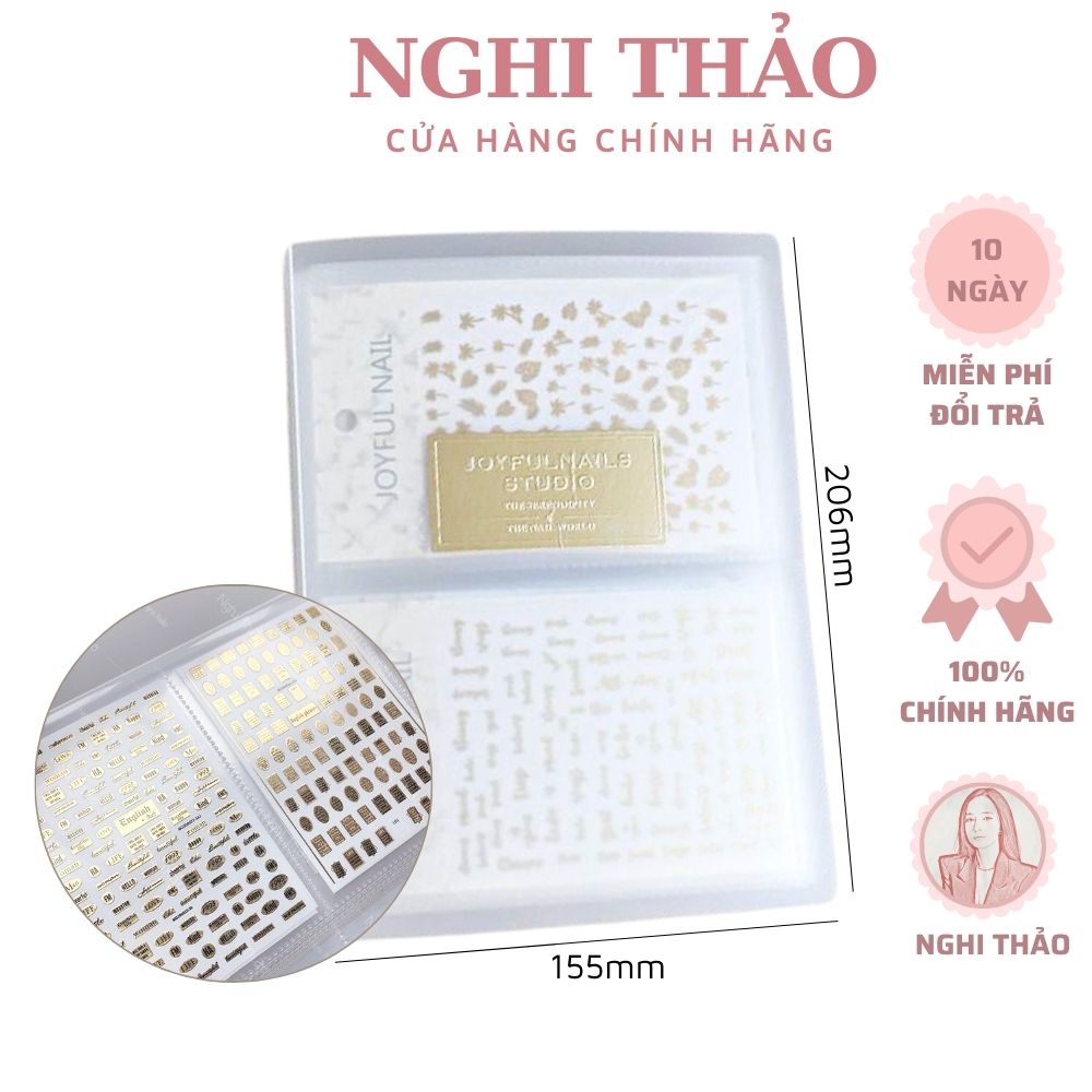 Sổ đựng sticker nail