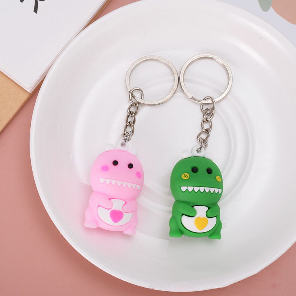 [QUÀ TẶNG] Móc khóa khủng long dễ thương (giao màu ngẫu nhiên)