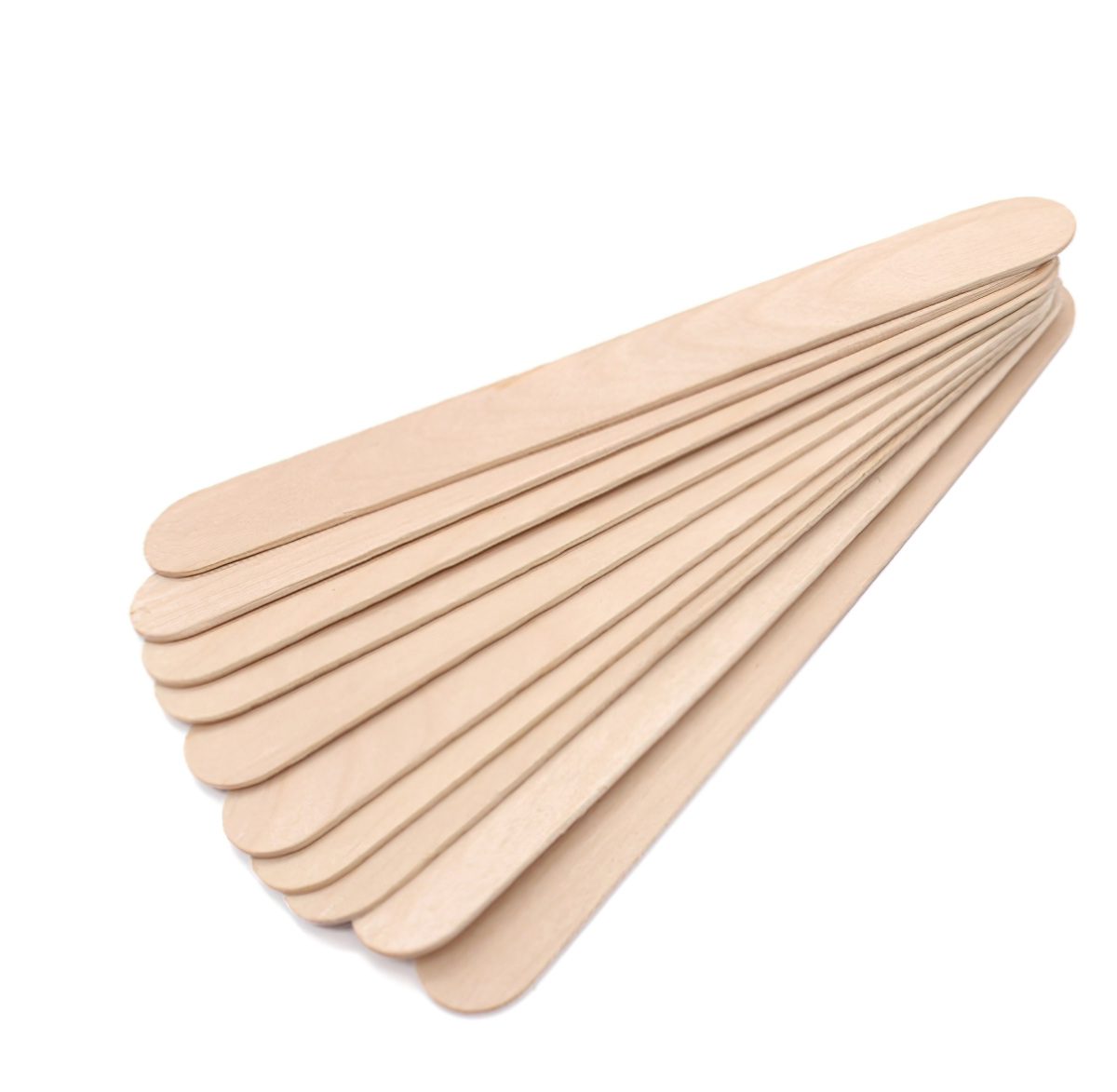 Wooden stick for waxing