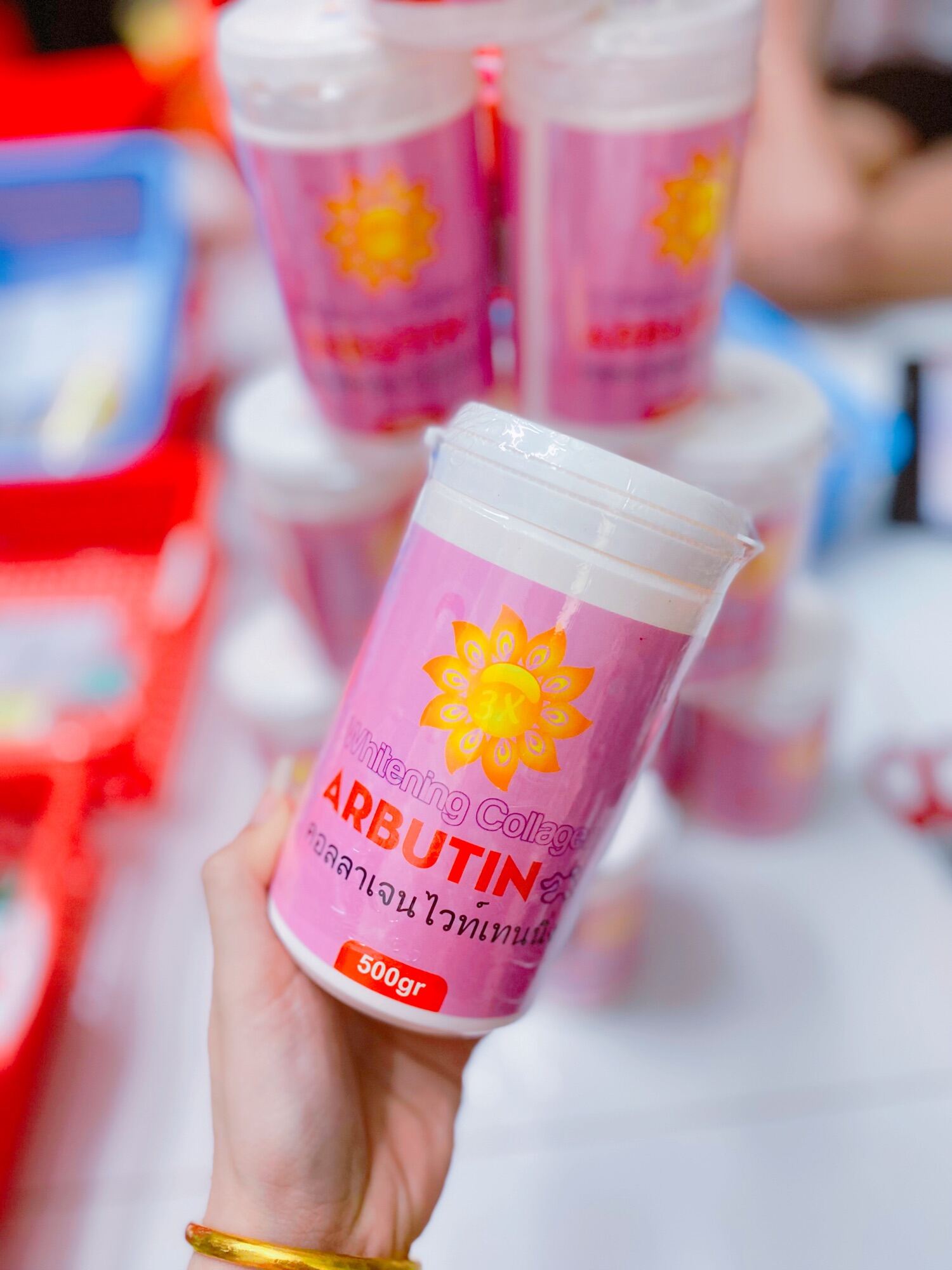Kem kích trắng da body abutin 3c3 thái lan - 500g