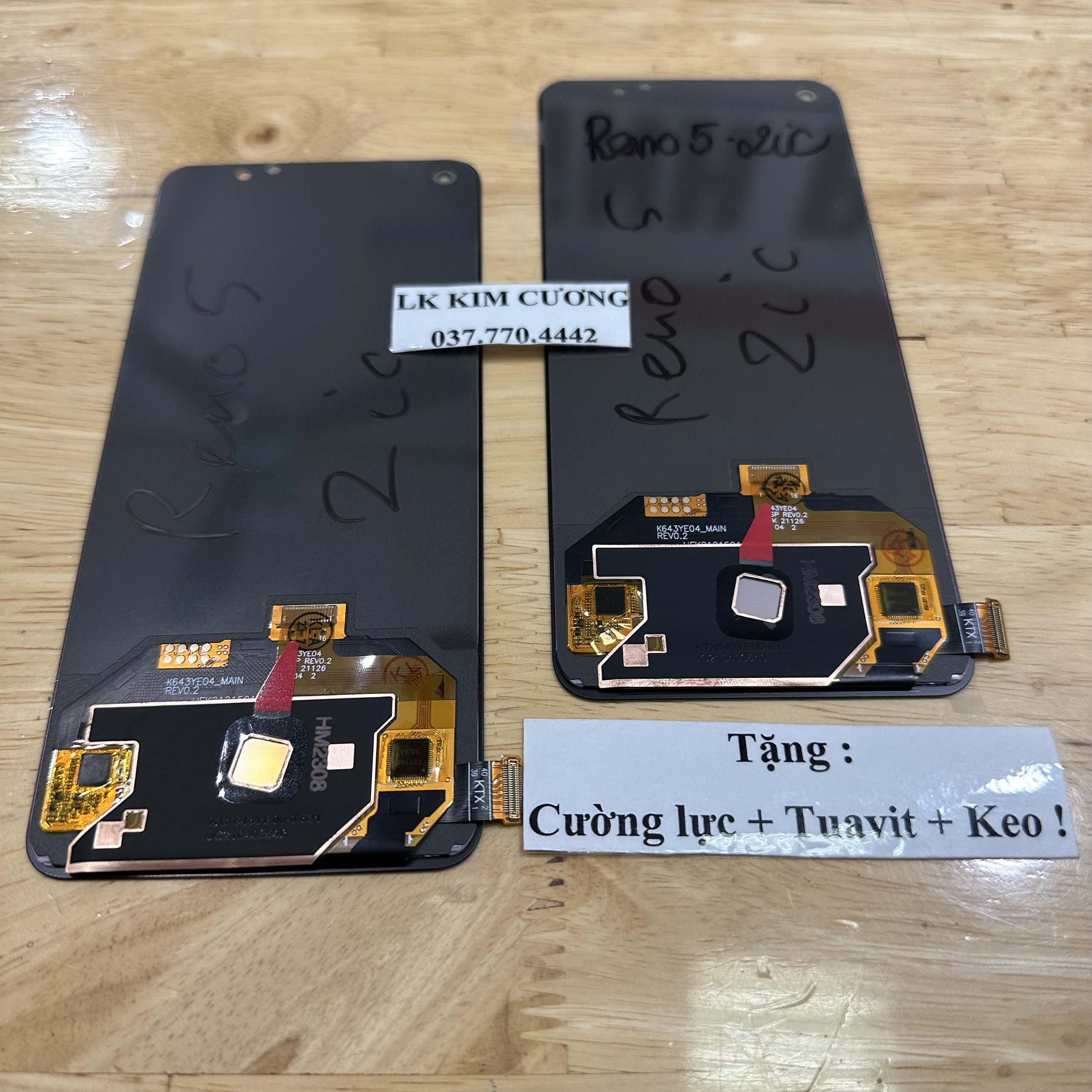 Màn hình tương thích oppo reno 6/ reno 6 5g/ reno 7/reno 5-4g/ realme x7 max/realme q3 pro/reno 5-5g/realme gt neo - OLED