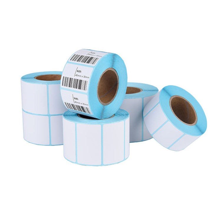 [HCM]Cuộn Giấy In Tem Trà Sữa 50x30mm - 1 cuộn
