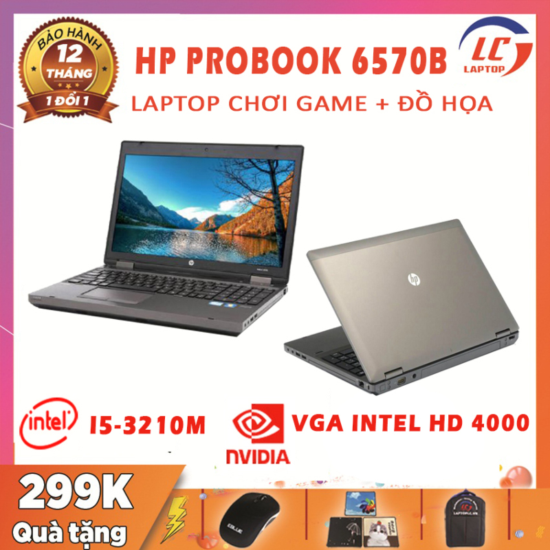Bảng giá Laptop Chơi Game + Đồ Họa, Laptop Gaming Giá Rẻ HP 6570B, i5-3210M, VGA Intel HD 4000, Màn 15.6 HD, Phím Số, Vỏ Nhôm, Laptop Gaming Phong Vũ