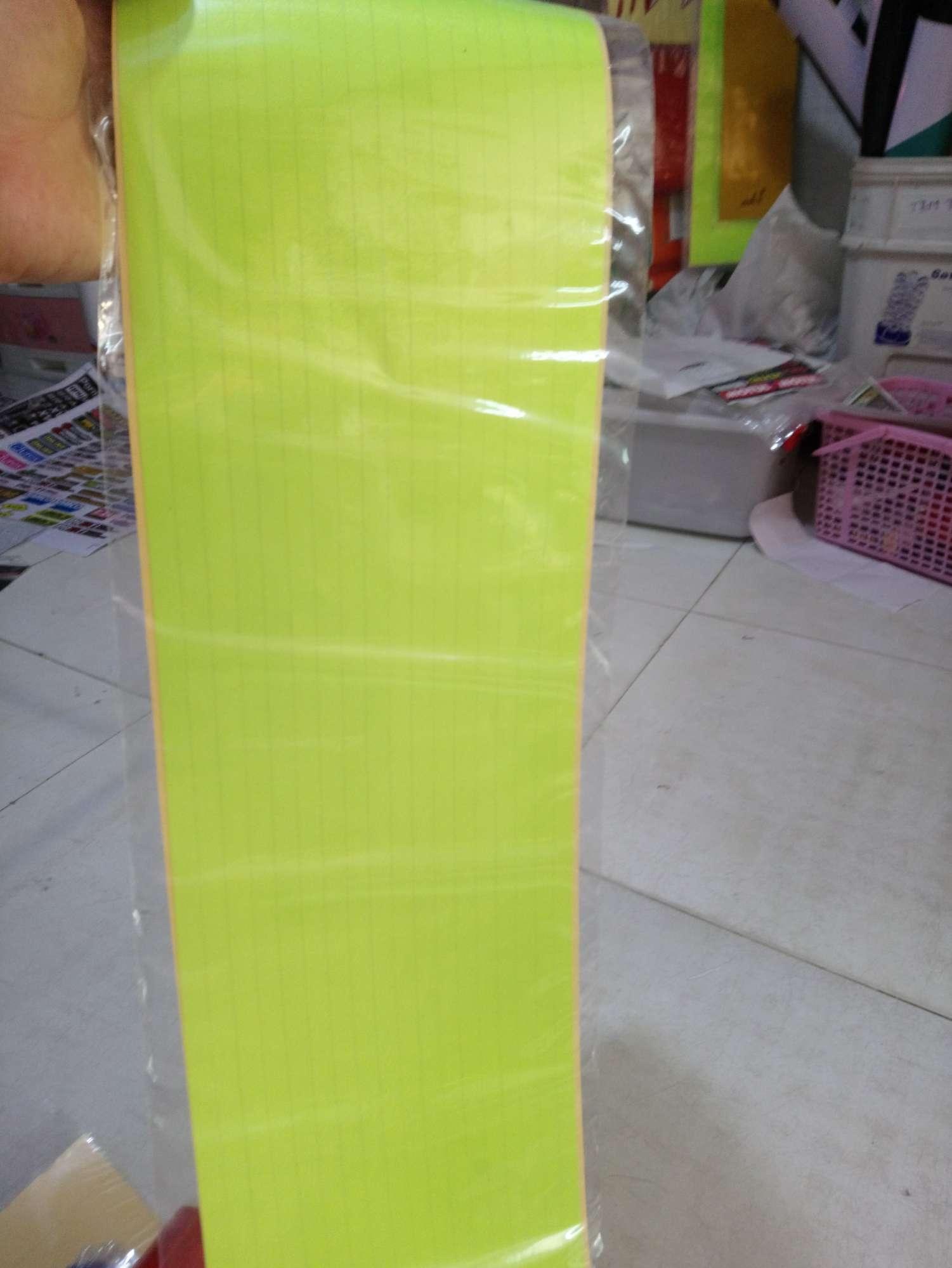 combo 18 Tem chỉ phản quang màu xanh dạ quang