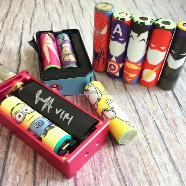 01 Vỏ Bọc Trang Trí Chống Xước Pin 18650
