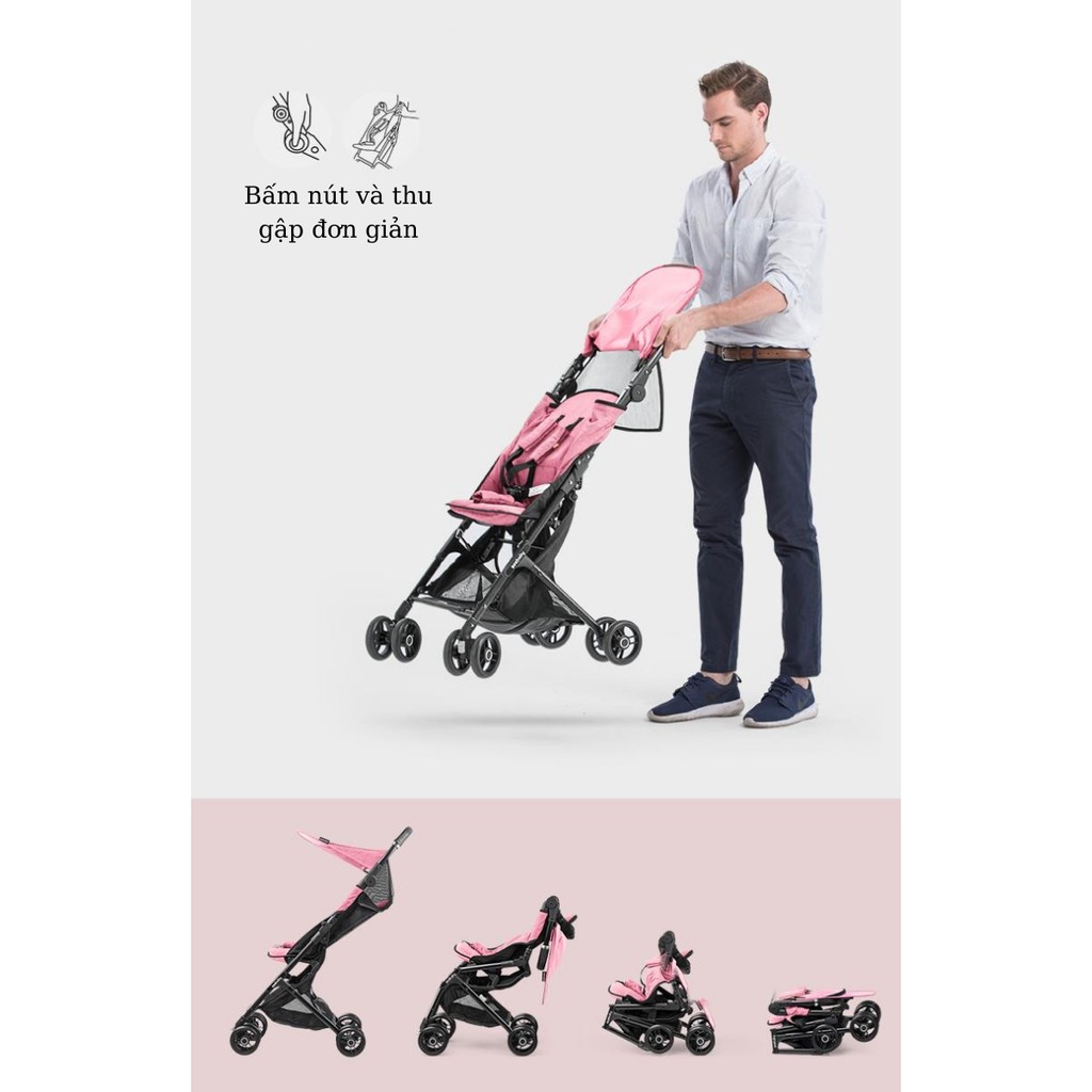 Xe đẩy cho bé gọn nhẹ Seebaby A2_Thegioixetreem.com