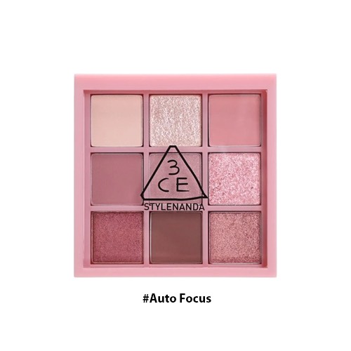 Bảng Phấn Mắt 9 Ô 3ce Mood Recipe Multi Eye Color Palette [Shot Again - Over take - Beach Muse - Plot Twist]