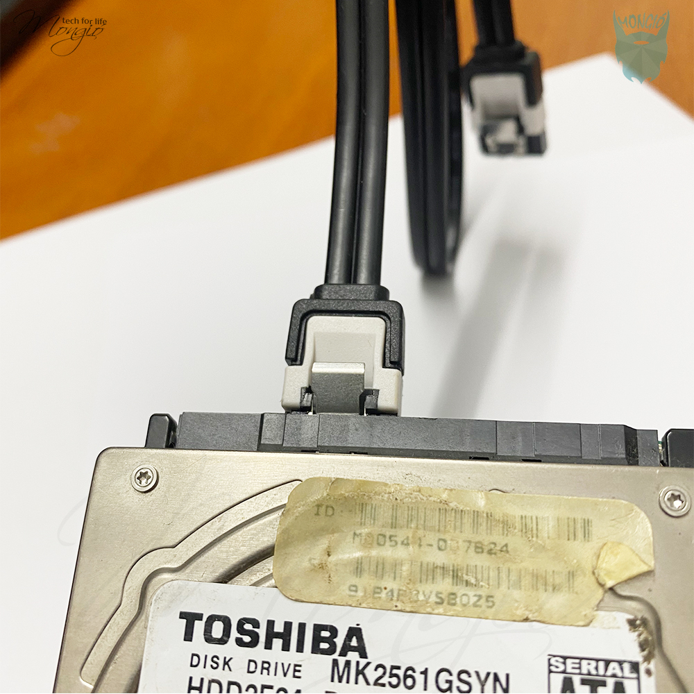 Cáp kết nối dữ liệu SATA 2 đầu thẳng cho ổ cứng PC (Đen)