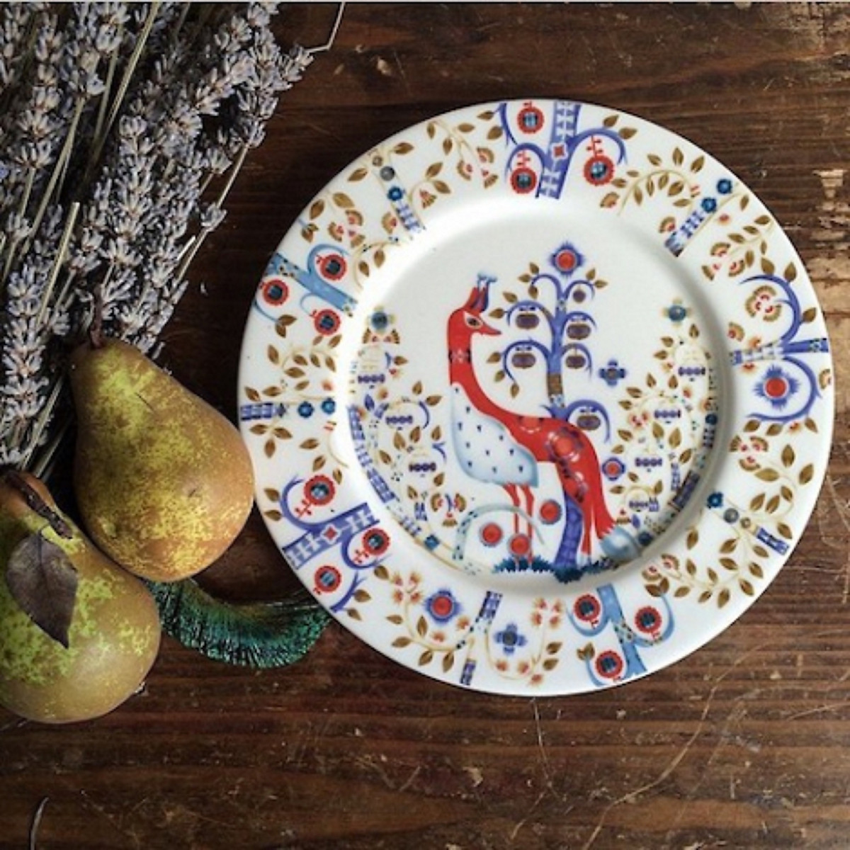Đĩa sứ Taika đường kính 22cm Iittala