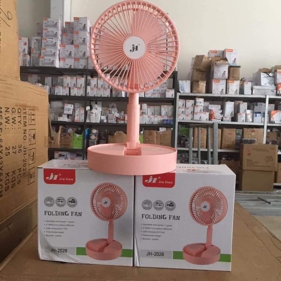 QUẠT SẠC TÍCH ĐIỆN GẤP GỌN