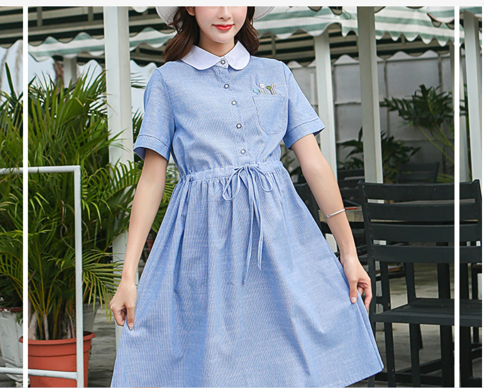 ĐẦM BẦU VÁY BẦU CÔNG SỞ CỔ LÁ SEN THẮT DÂY