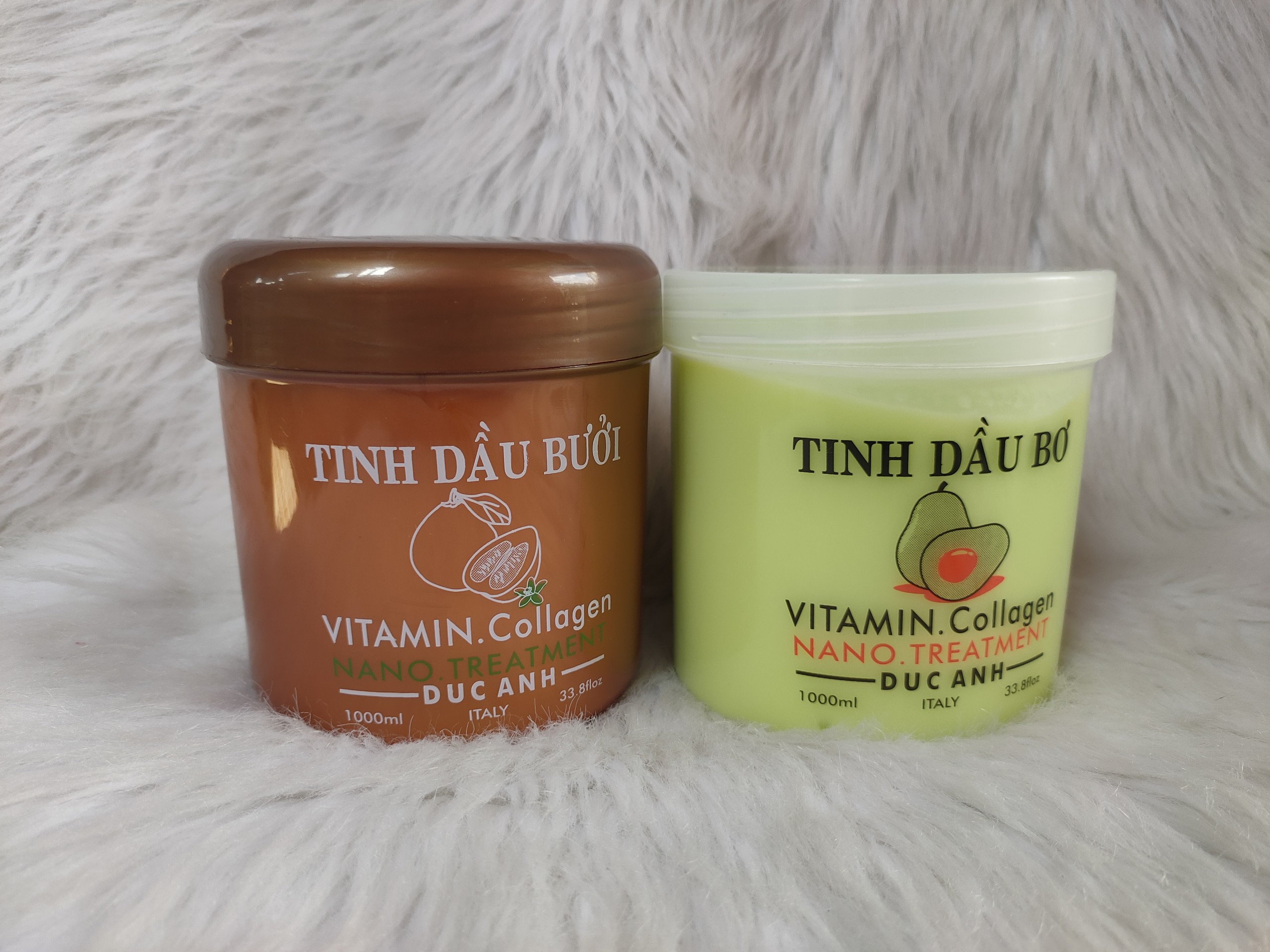 Hấp xả tóc tinh dầu Đức Anh Bưởi/  Bơ mềm mượt tóc