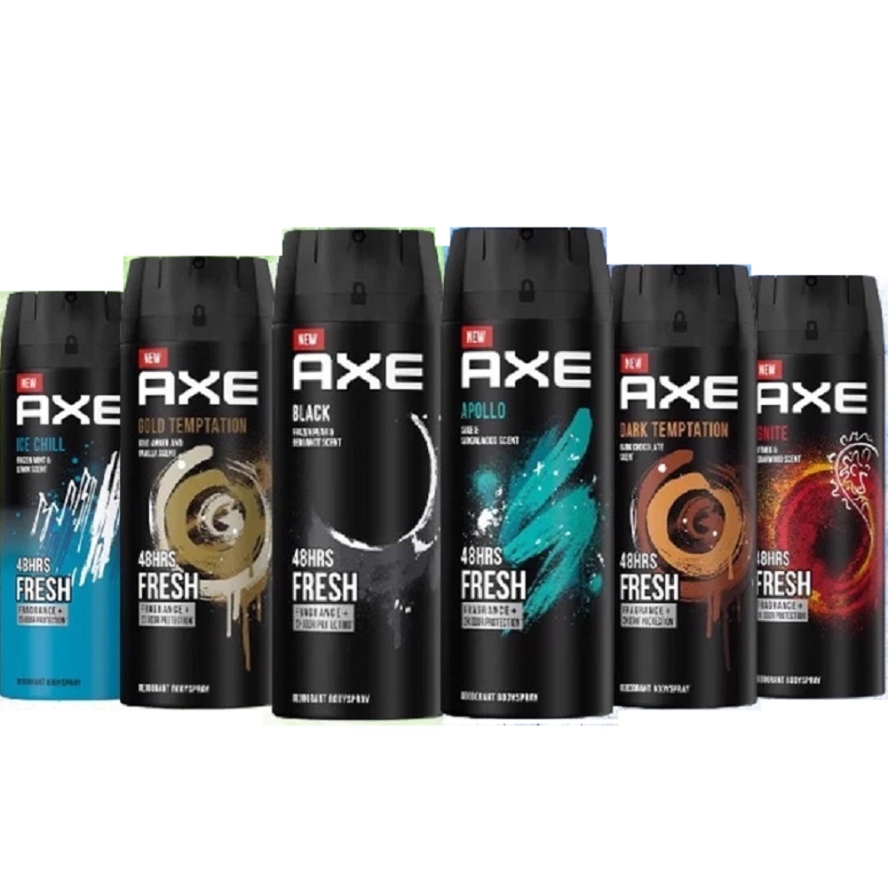 Xịt Khử Mùi Axe 135ml Dark Temptation