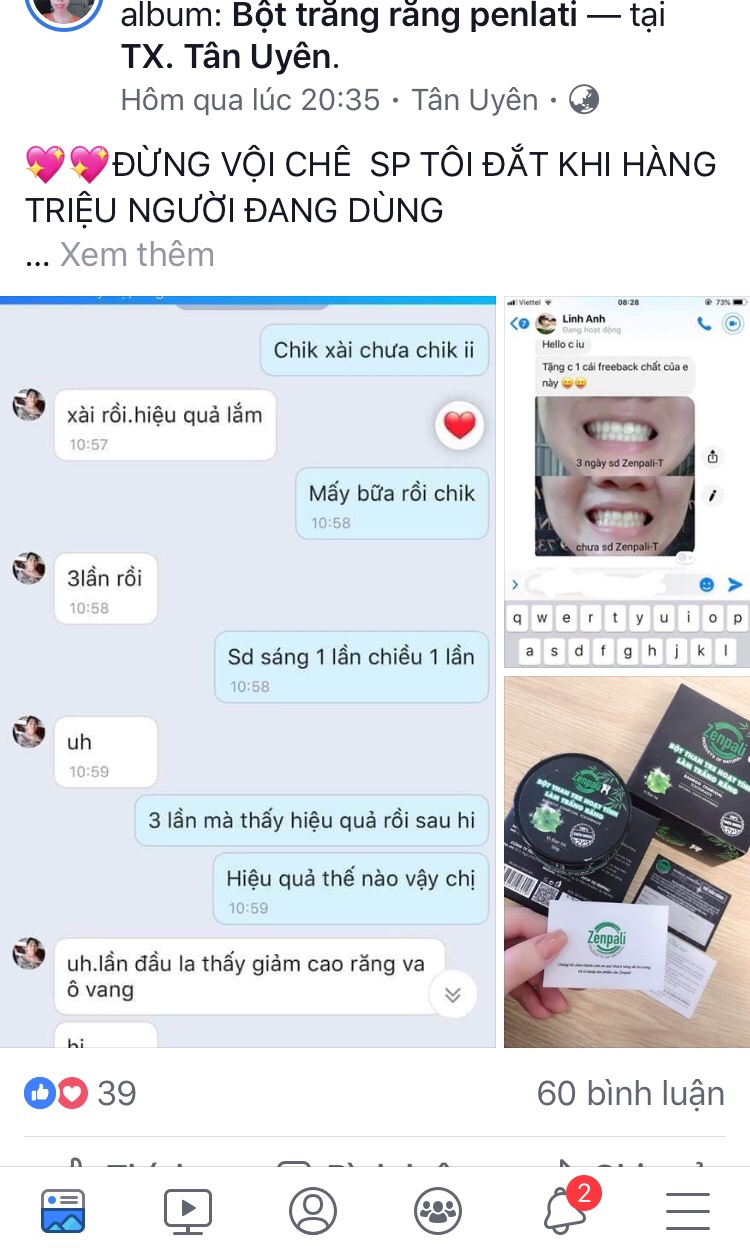 Bột than tre hoạt tính Zenpali