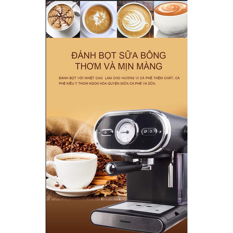 Máy pha cà phê Tiross TS6211