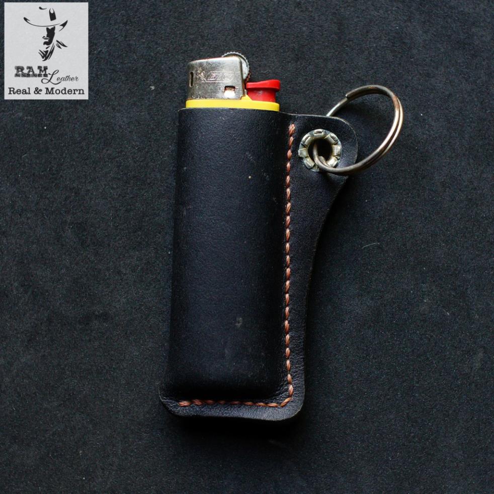 Túi Đựng Bật Lửa Bigc Da Thật Rất Đẹp RAM Leather