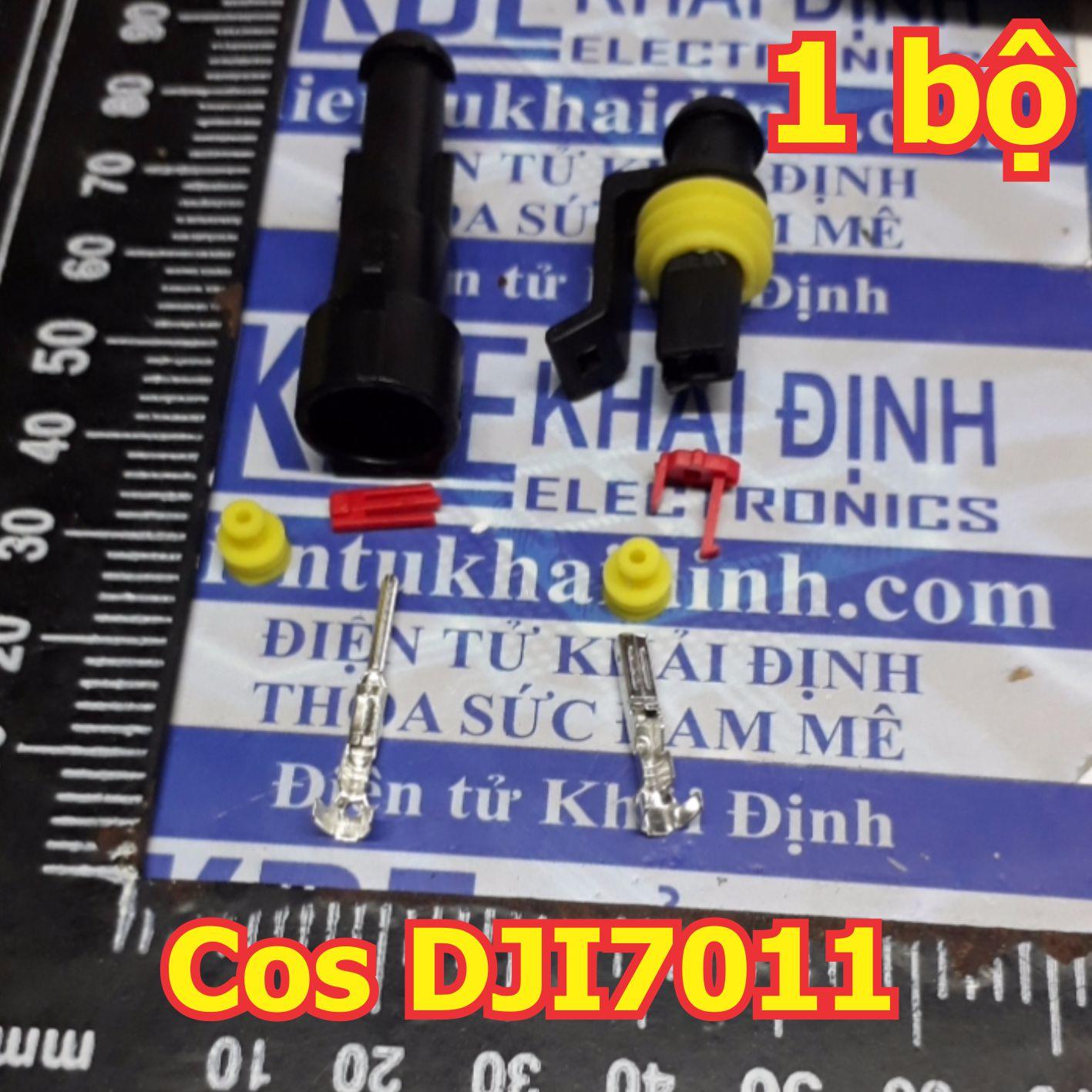 Bộ rời đầu nhựa đực cái, lõi sắt đực cái đầu nối, header dj7011 1p, jack chống nước kde5101