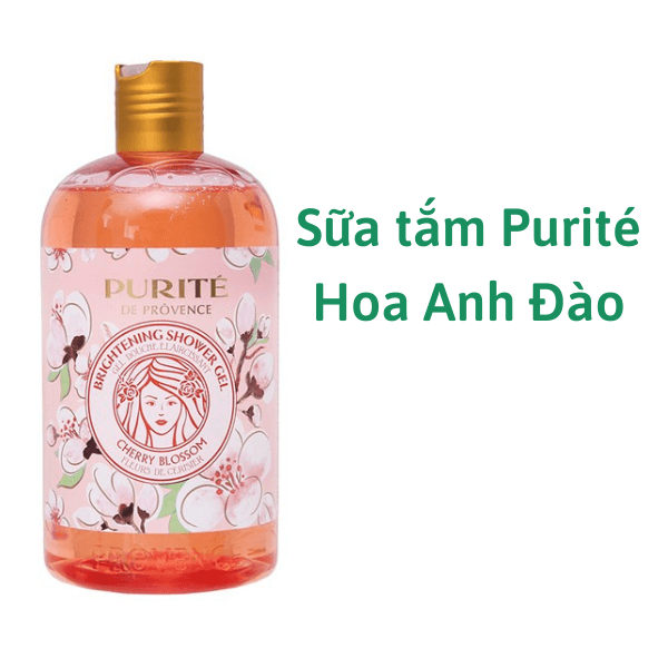 [HCM]Sữa Tắm Giữ Ẩm PURITE PROVENCE 850ml ( Hoa Anh Đào )