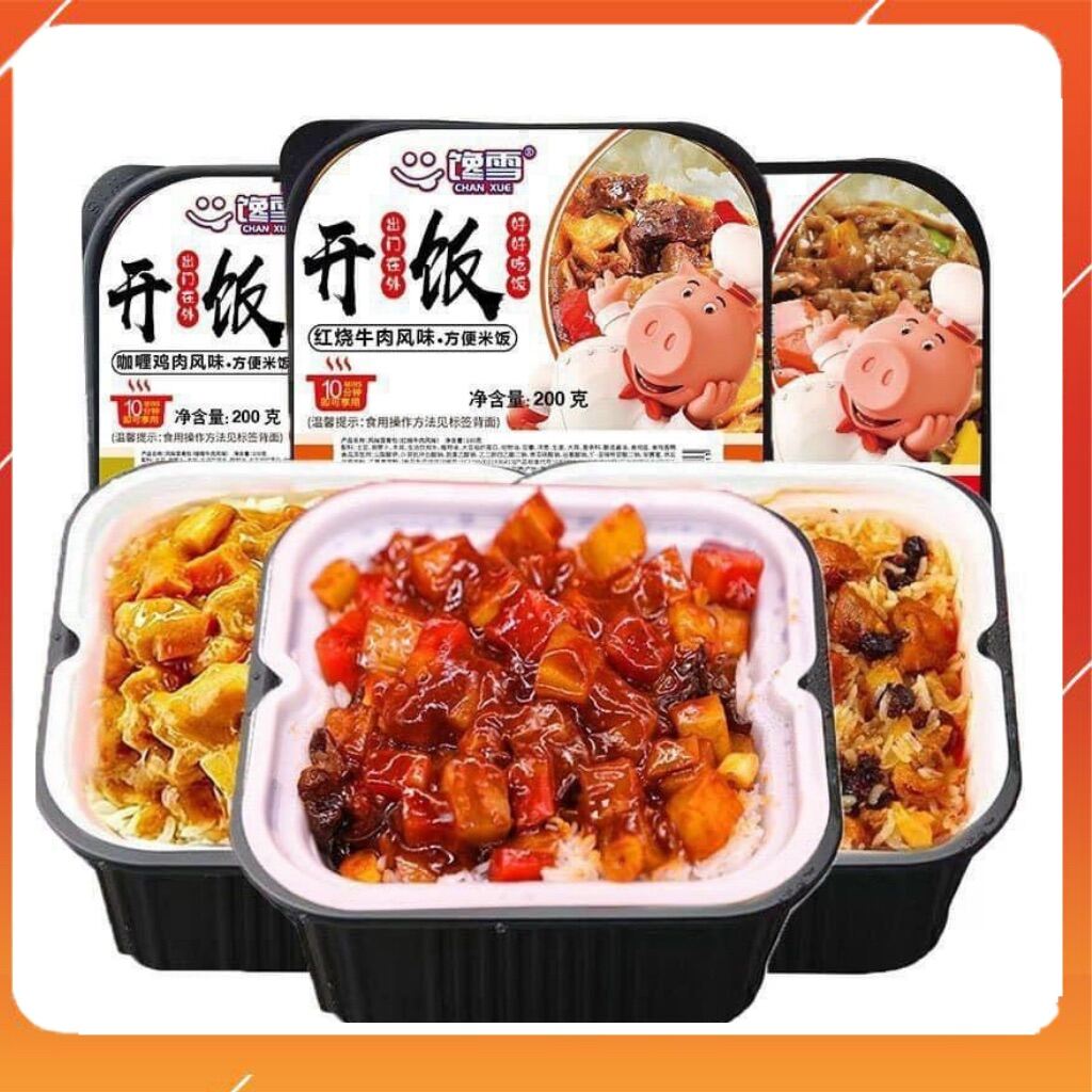 Cơm Tự Sôi Các Hãng Trung (nhiều vị)