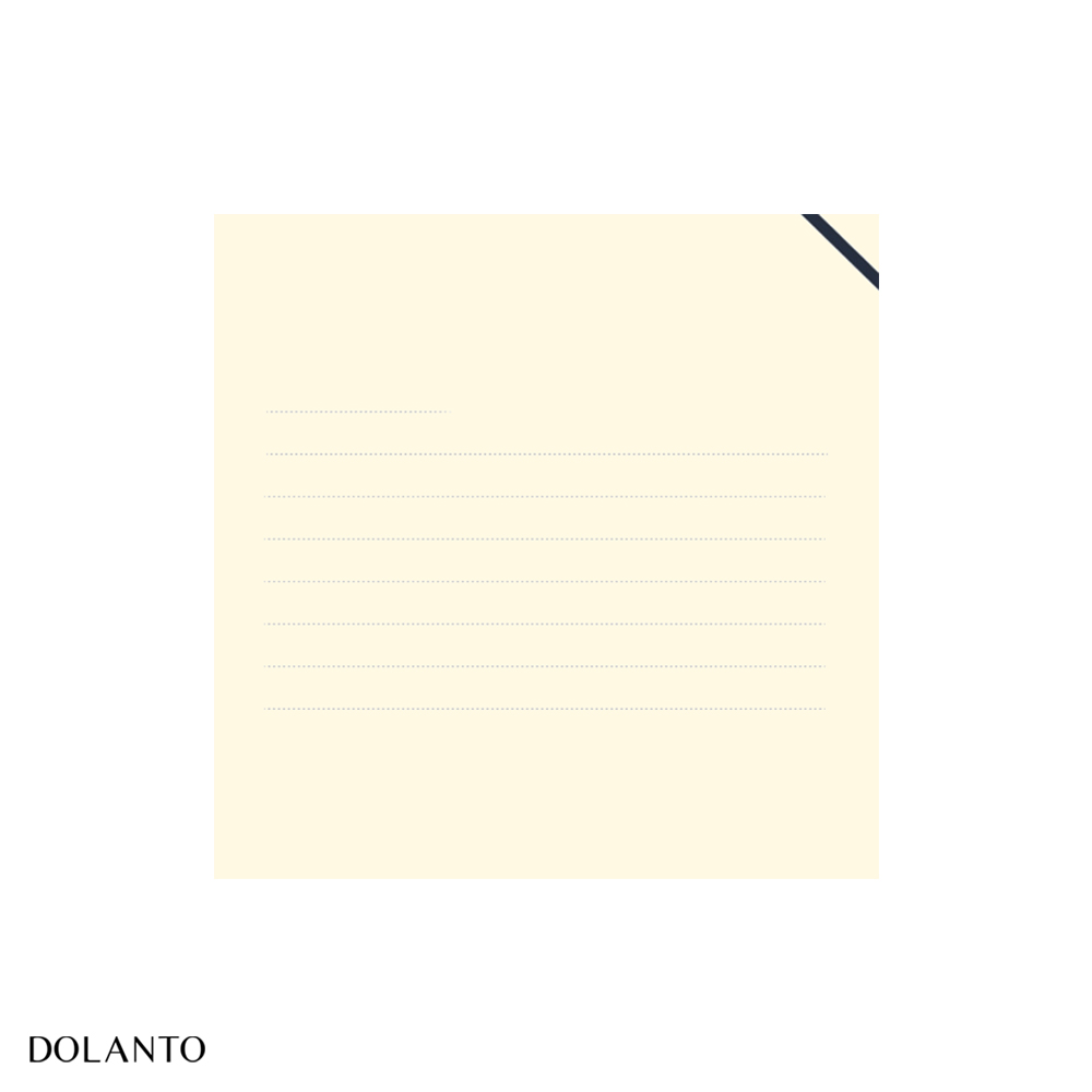 Thiệp DOLANTO BRAND® Kraft Vintage Letter
