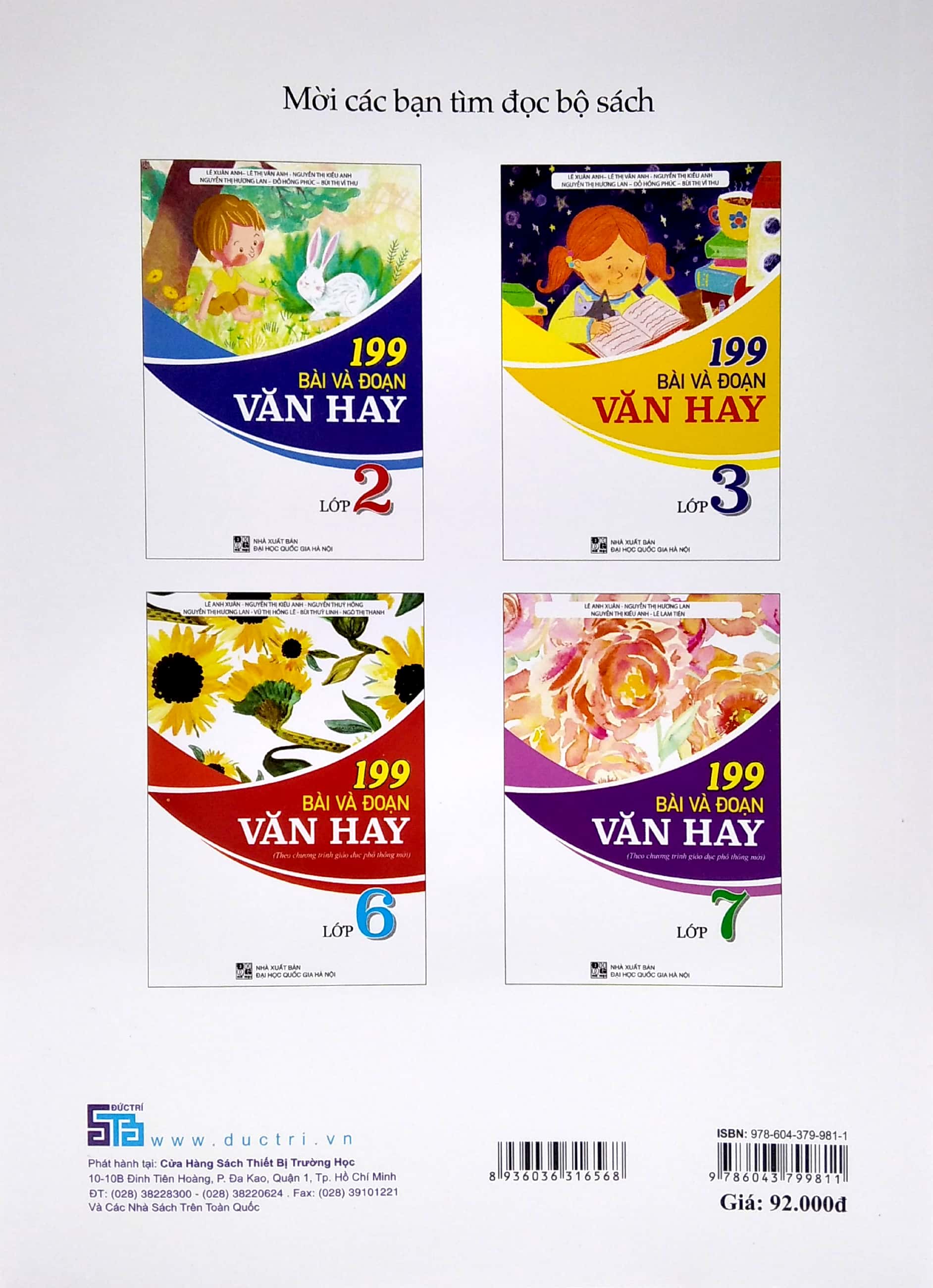 Sách Fahasa - 199 Bài Và Đoạn Văn Hay Lớp 7