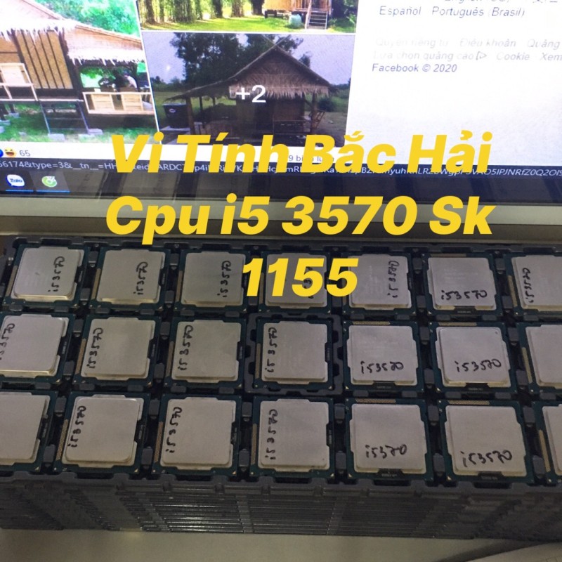 [HCM]CPU Vi Xữ Lý I5-3570 SK 1155 - VI TÍNH BẮC HẢI