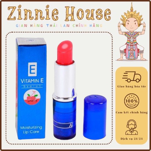 Son Dưỡng Môi Aron Vitamin E Cherry Thái Lan