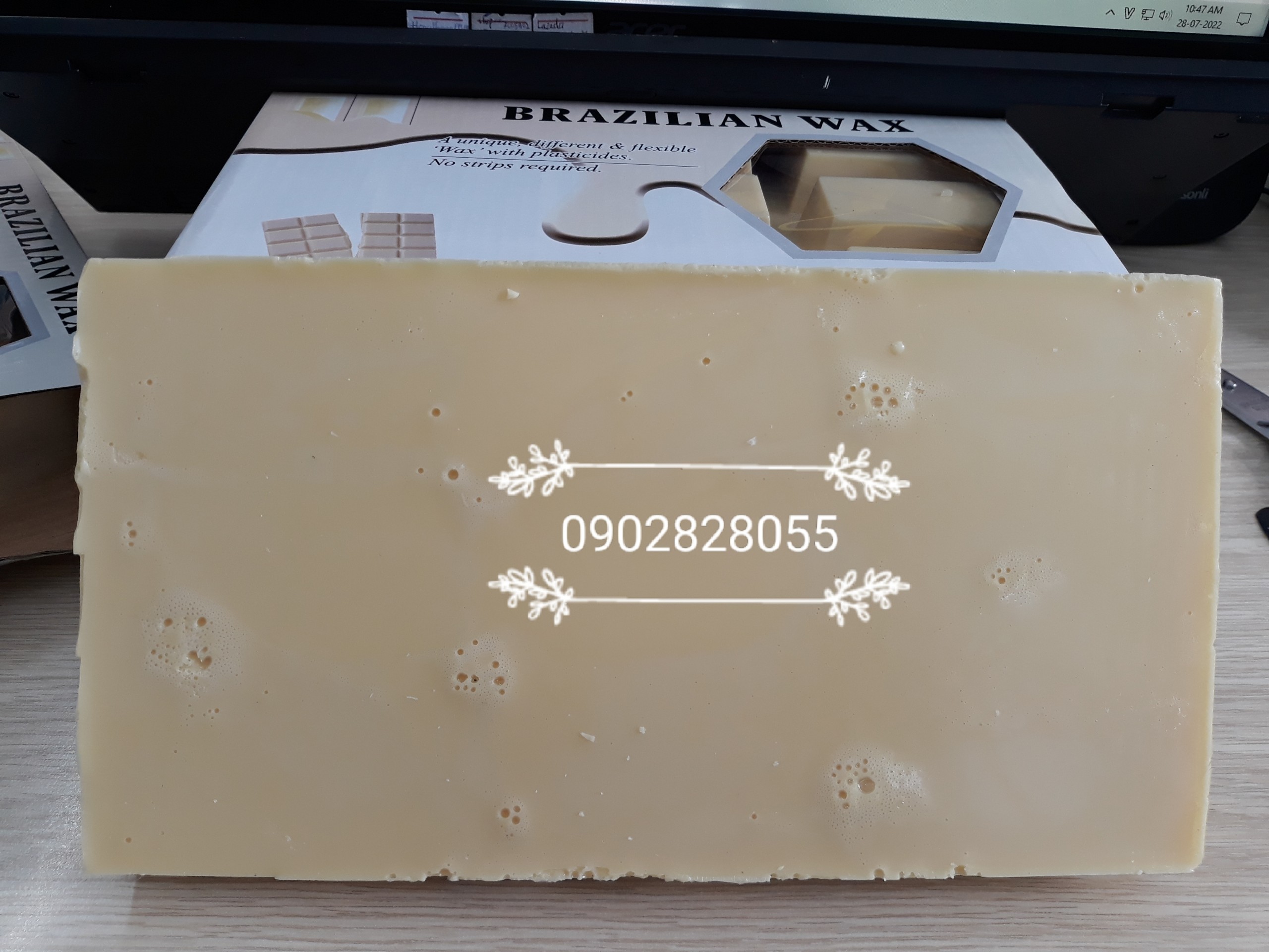 SÁP WAX LÔNG DẠNG CỨNG BRAZILIAN WAX (500G)