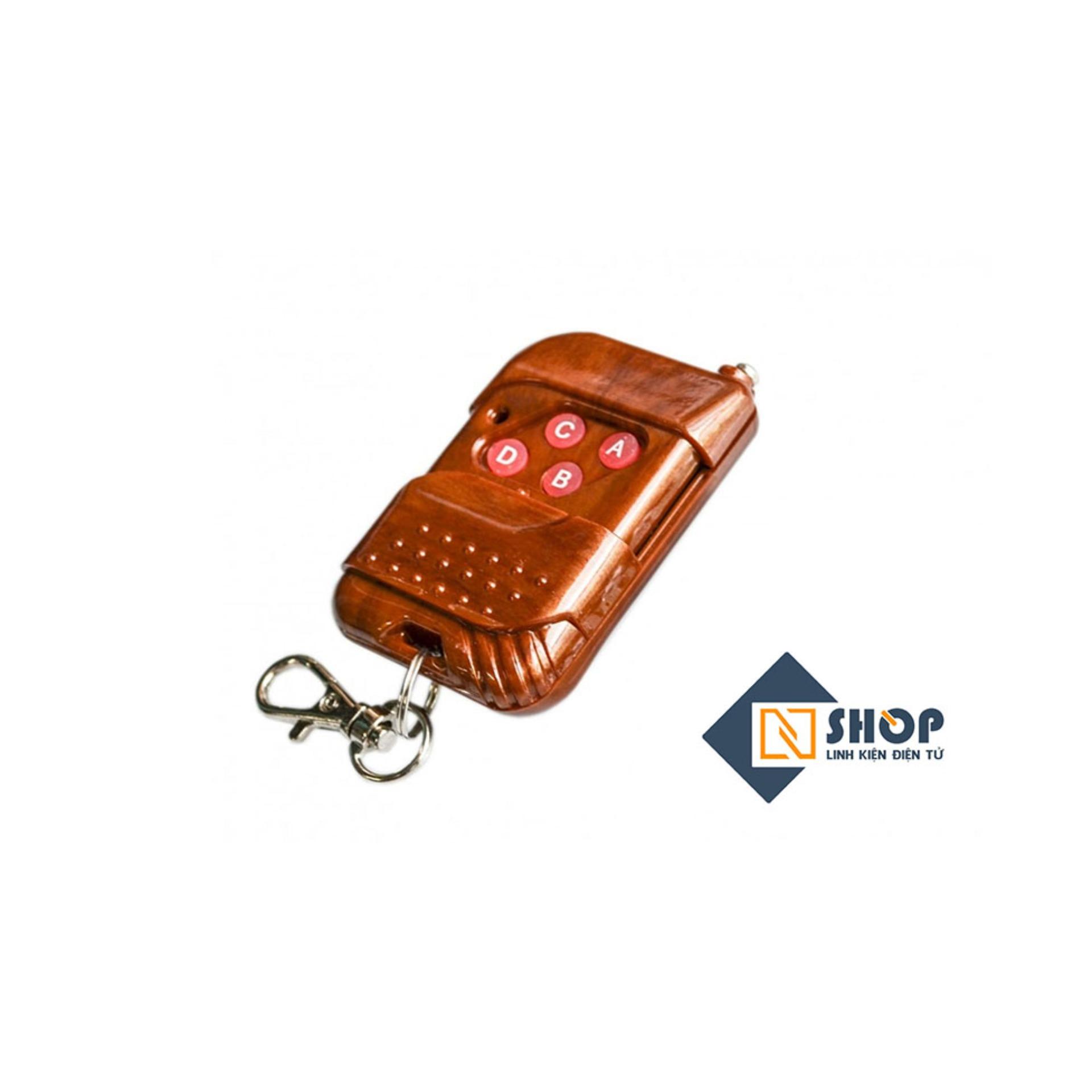 Remote 433Mhz 4 kênh ABCD mã hàn
