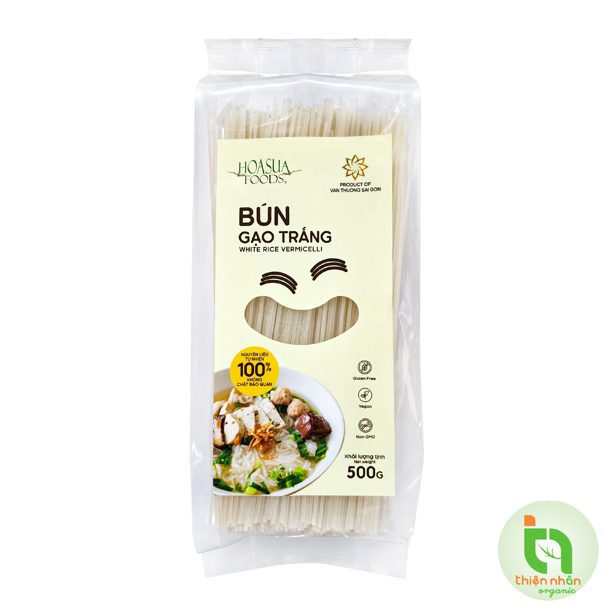 Bún gạo trắng - bún gạo lứt - bún rau chùm ngây Hoa Sữa