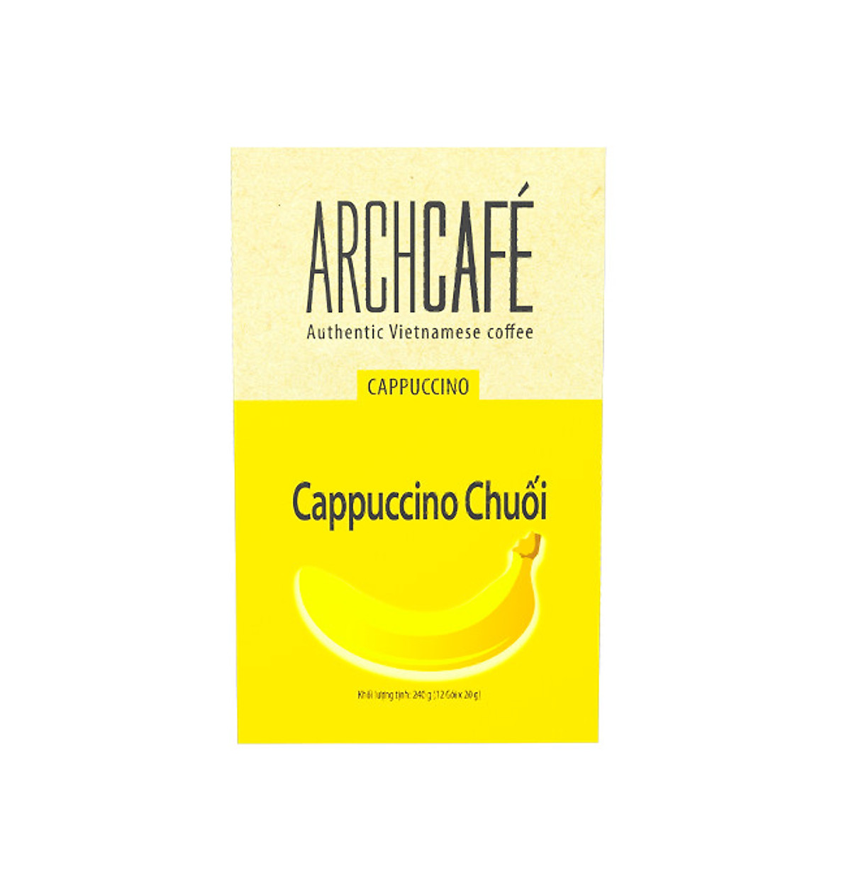 Cappuccino Chuối-Cafe hòa tan Archcafe
